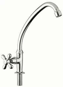EMMEVI RUBINETTERIE Смеситель для кухни на одно отверстие с поворотным изливом Decò classic