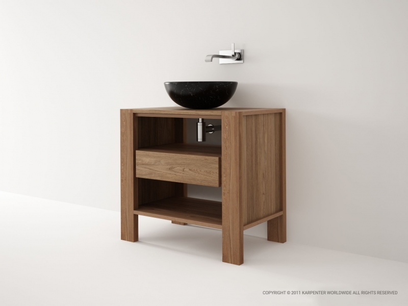 567_1155 Раковина с выдвижным ящиком Karpenter MAX - Вид №1