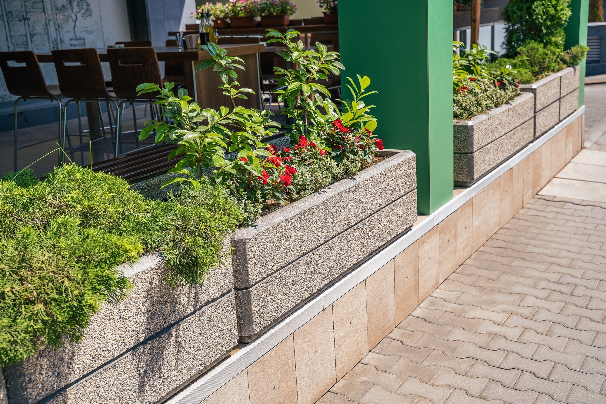 Бетонная плантатор ENCHO ENCHEV - ETE 129 ARCH-00012102 - Вид №2