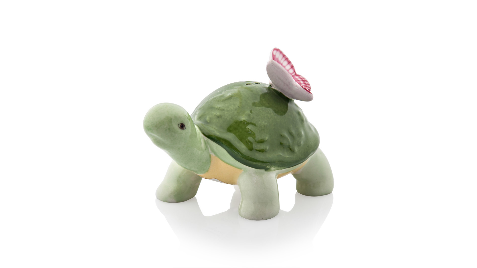 10573315 Lenox Набор солонка и перечница Lenox "Бабочки на лугу.Черепашки" 5см Фарфор  - Вид №2