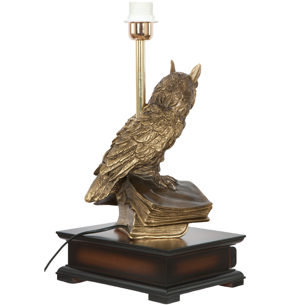 33006/1,34057 Настольная лампа с бюро Ученый Филин Тюссо Поталь BOGACHO 4627138211540, 4627138151136 - Вид №4