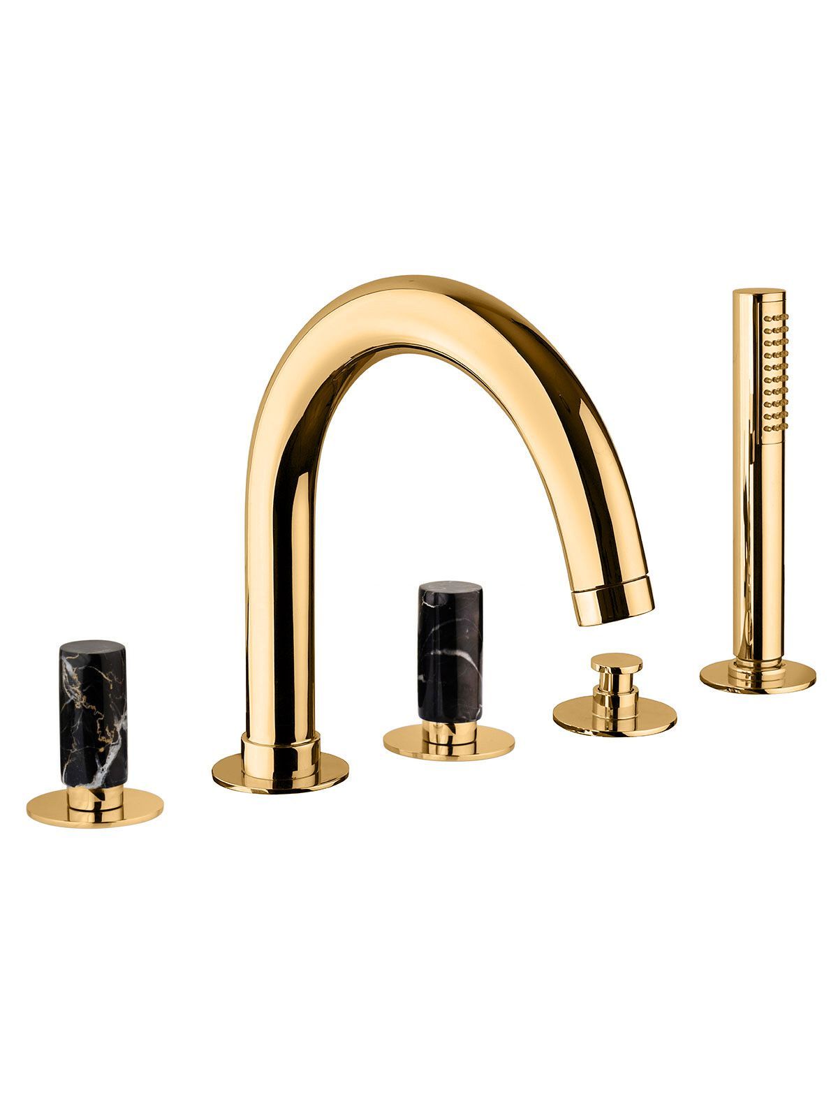 Встраиваемый смеситель для ванны с ручным душем Rubinetterie Frattini Pepe XL ARCH-00112668 - Вид №33