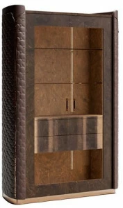 VOLPI Витрина из дерева и стекла со встроенной подсветкой Luigi volpi Lv-14001