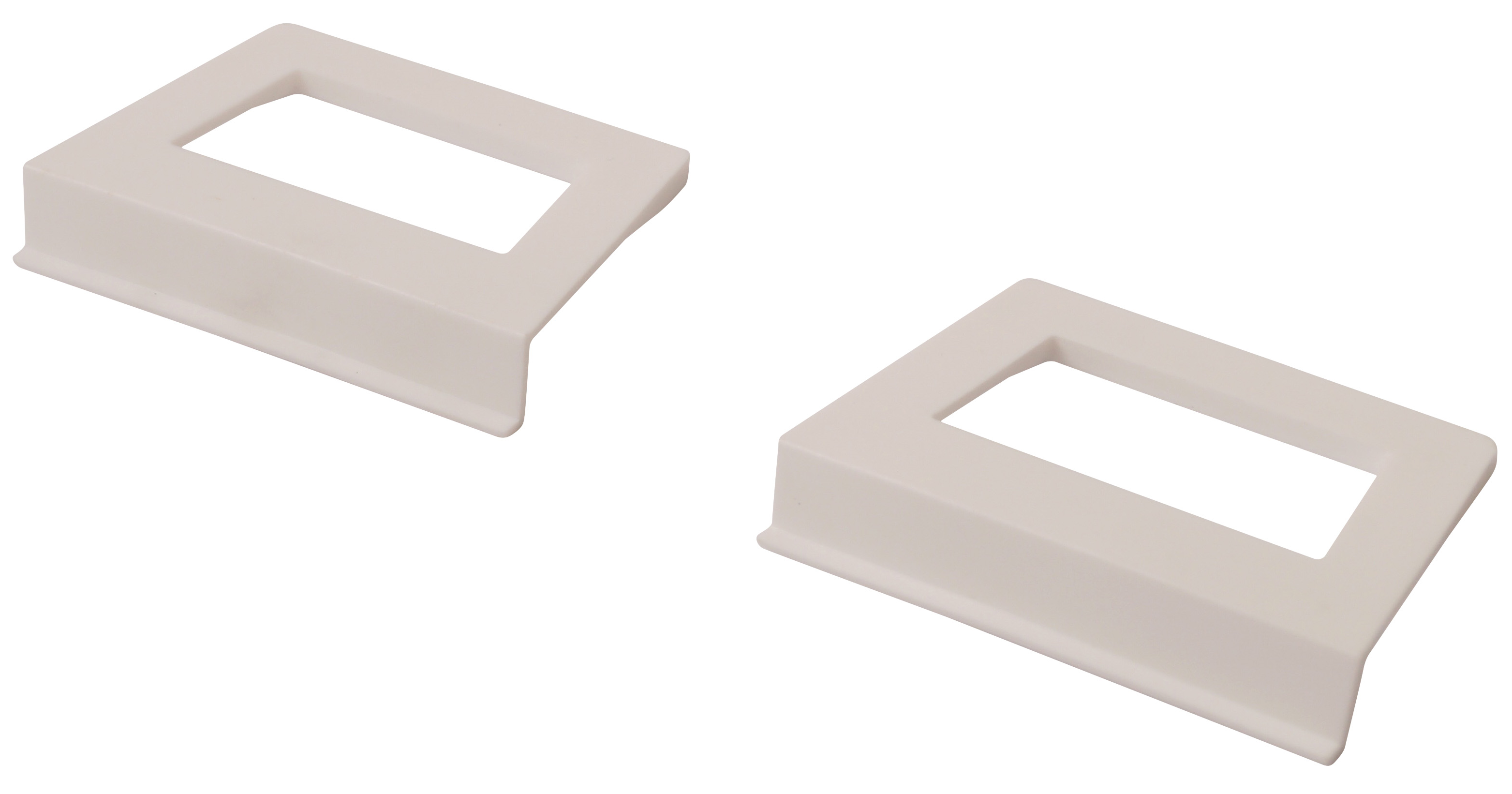 84966606 Ручки для москитных сеток ПВХ цвет белый 2 шт. STLM-0057459 TECH-KREP  - Вид №3