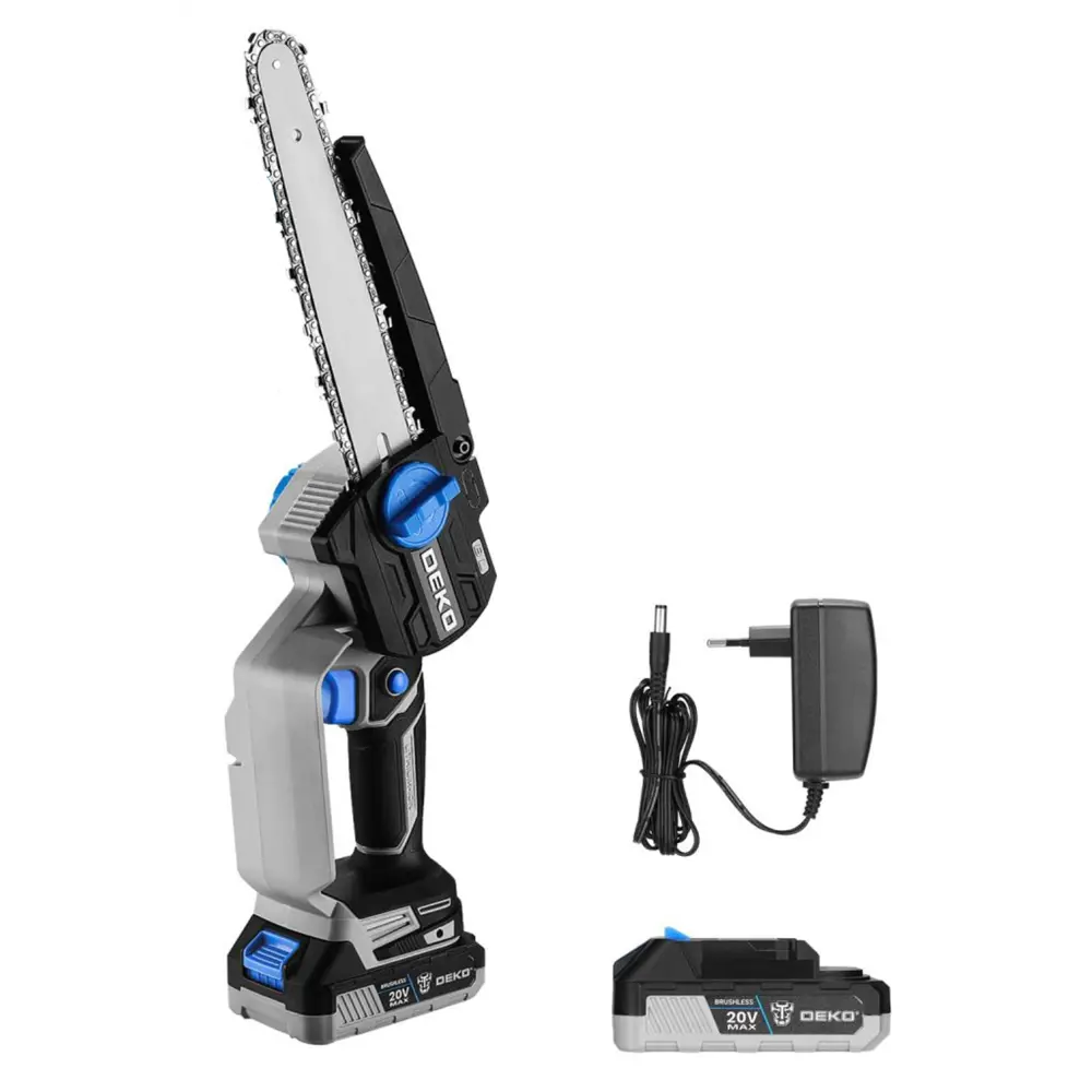 Аккумуляторная цепная пила DEKO DKCHS20V - профессиональный инструмент для строительства и сада 89363012 STLM-0954508