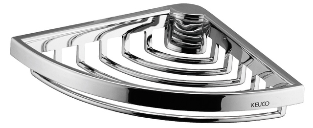 24943010000 Угловая корзинка для мыла KEUCO ПОЛОЧКИ ДЛЯ ДУША - Вид №1