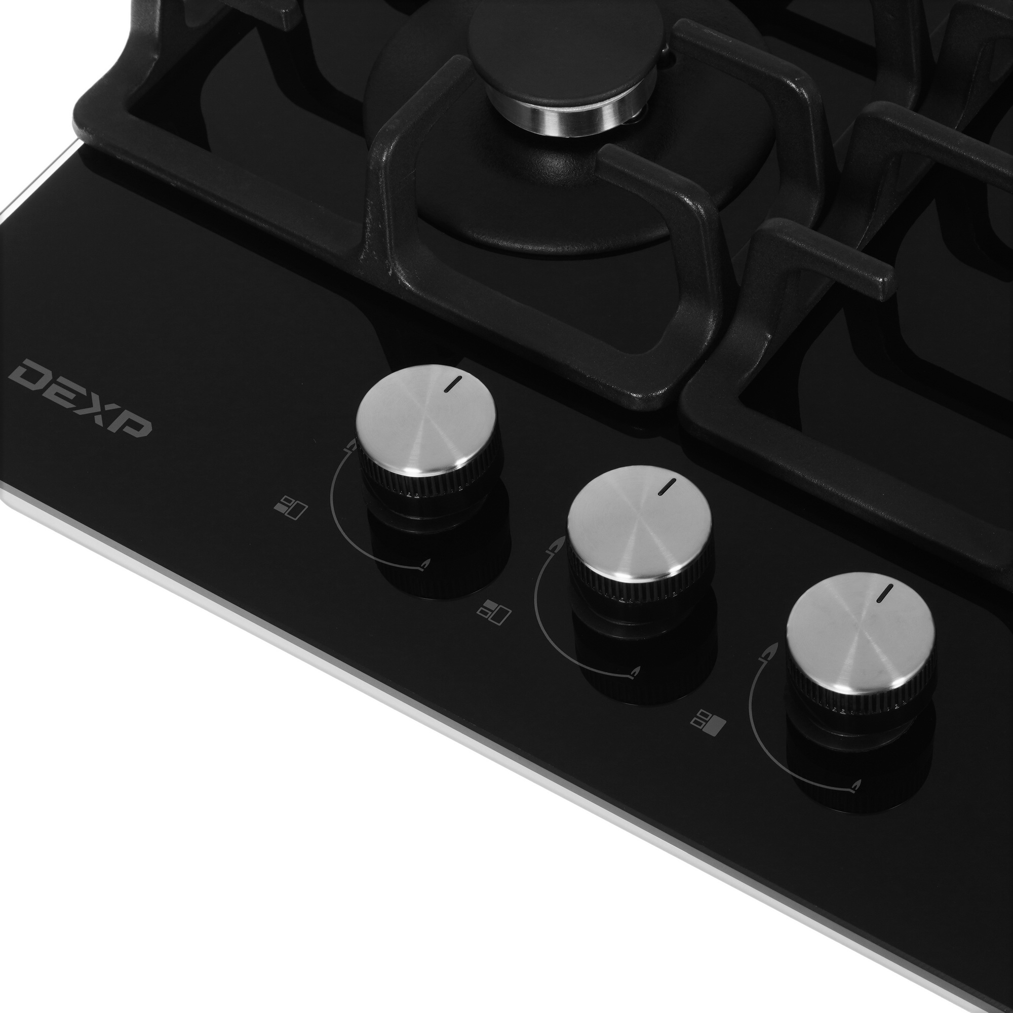 4839280 Газовая варочная поверхность DEXP M3GIB STDN-0081464 - Вид №2