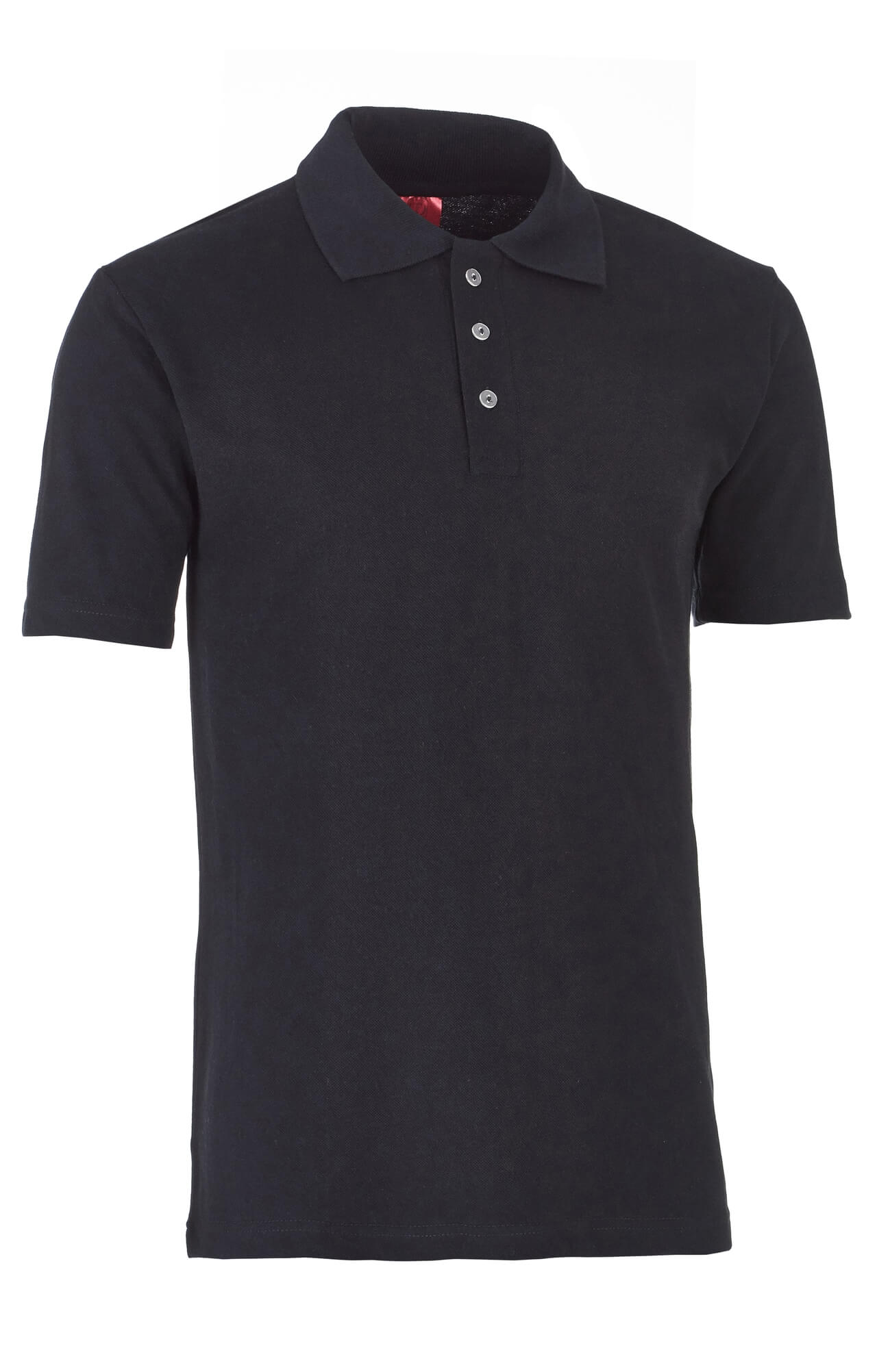 66348 Тенниска-поло черная  Одежда для салонов красоты  размер XXXL (56) Спецодежда  - Вид №2