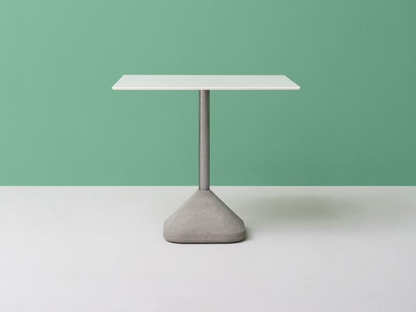 Pedrali Бетонный стол по контракту Concrete 855 - Вид №5