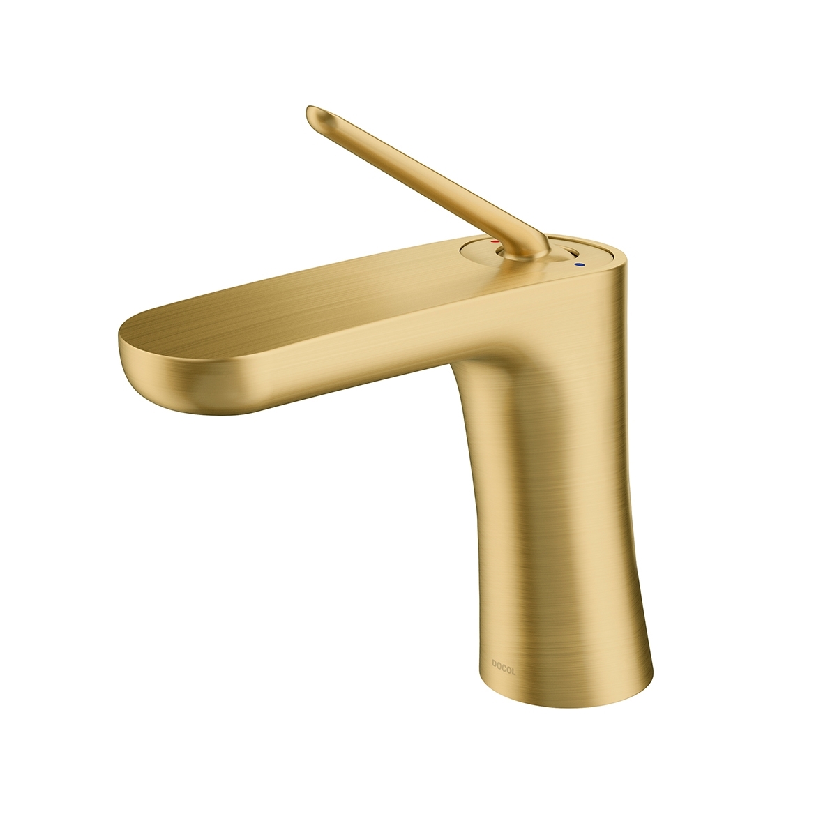 00885872 Одинарный рычаг для ванной комнаты с матовым золотом Docol DOCOL KAILA 
