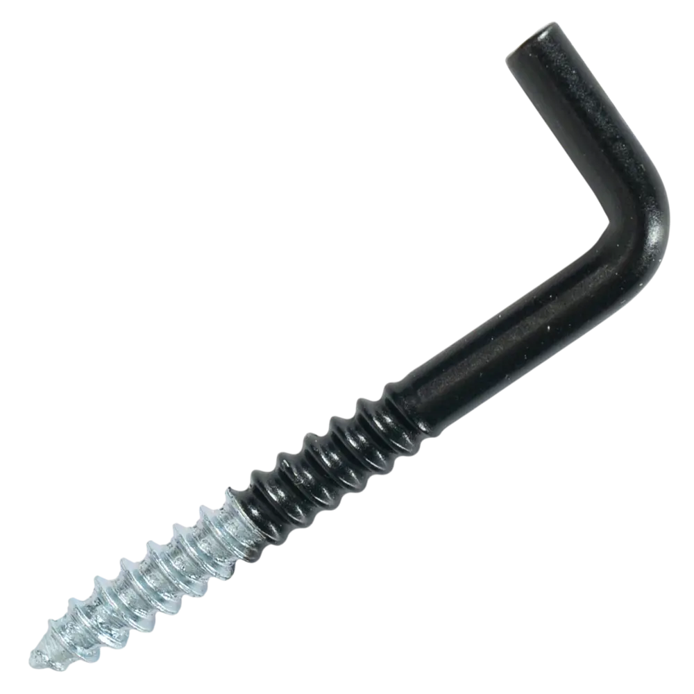 Шуруп-костыль Г-образный 5x50 мм сталь RAL9005 6 шт. 89417648 STLM-2055659 Santreyd 