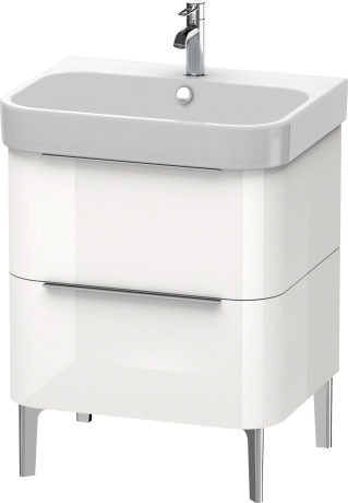 H2637205252 Тумбочка напольная Happy D.2 #H26372 625 x 480 мм Европейский дуб, декор Duravit - Вид №2