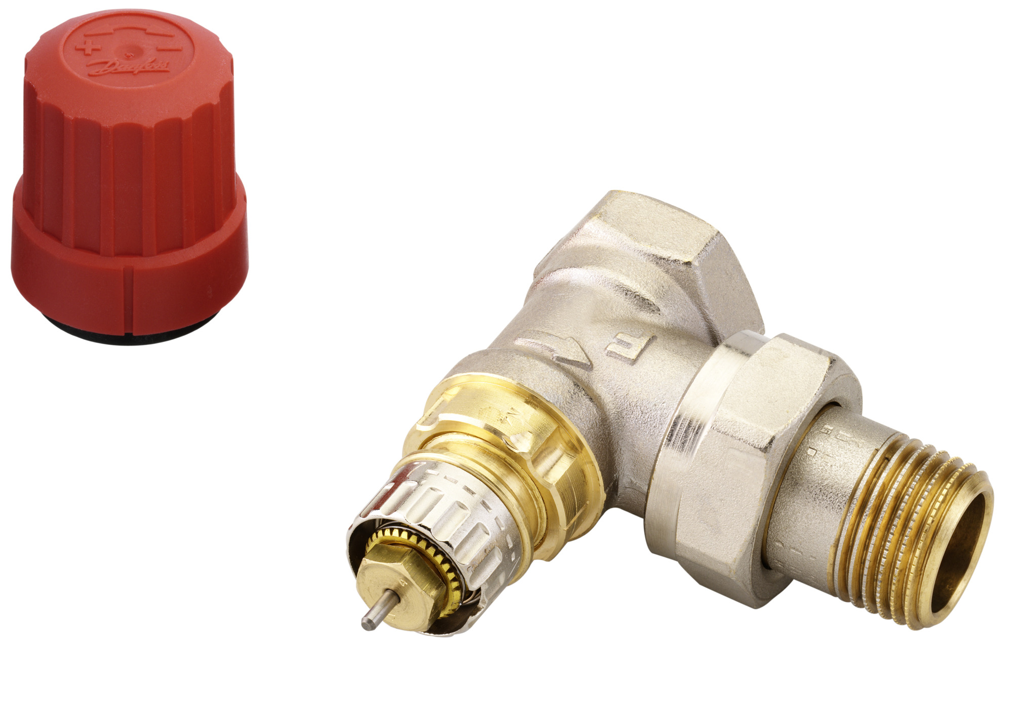 Danfoss Клапан RTR-N/RA-N для двухтрубной системы отопления Клапан RA-N 15 угл., наружн. резьба 013G4201 