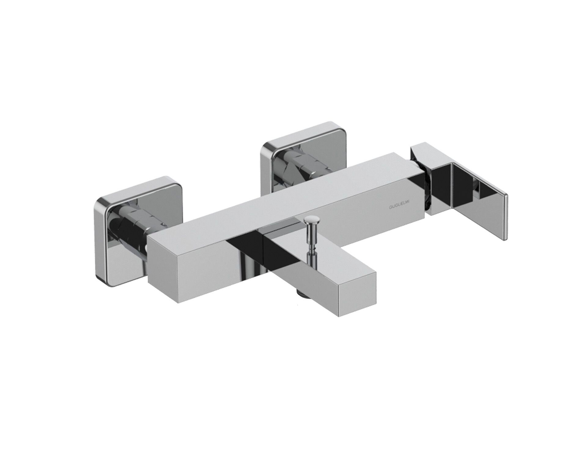 Однорычажный настенный смеситель для ванны с переключателем GUGLIELMI RUBINETTERIE G&amp ARCH-00052579