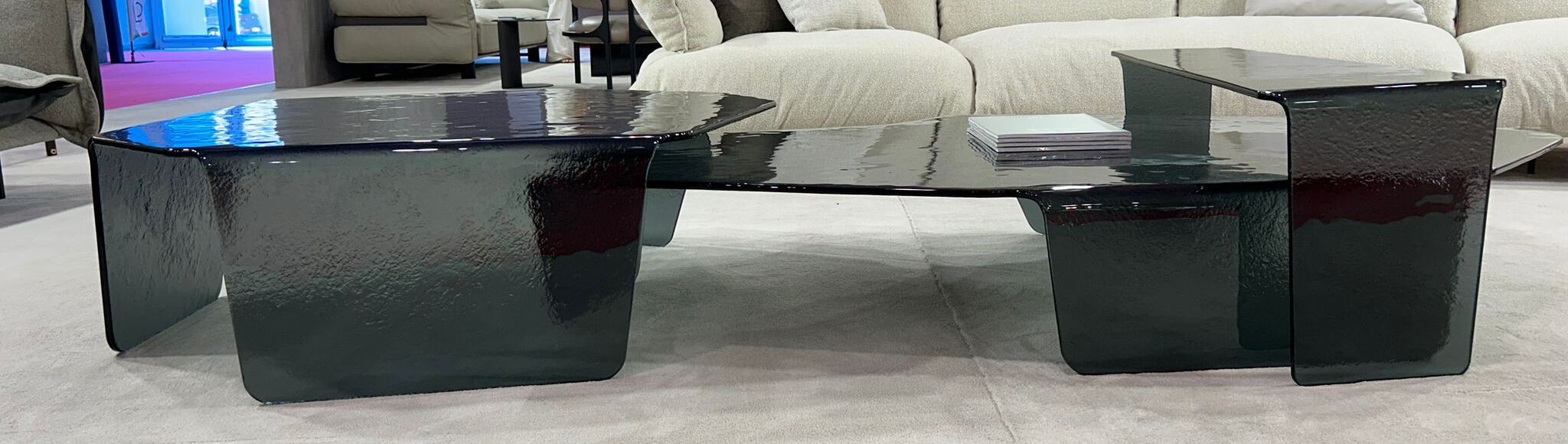 Журнальный столик из закаленного стекла In Stock Arketipo ARCH-00085136 - Вид №3