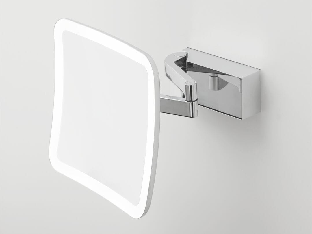 Квадратное зеркало для ванной комнаты со встроенным освещением Decor Walther VISION S 5X ARCH-00085727 - Вид №1