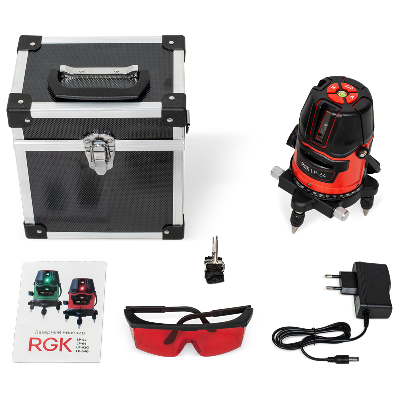 Лазерный нивелир RGK LP-64 1080221 STDN-0124041 - Вид №4