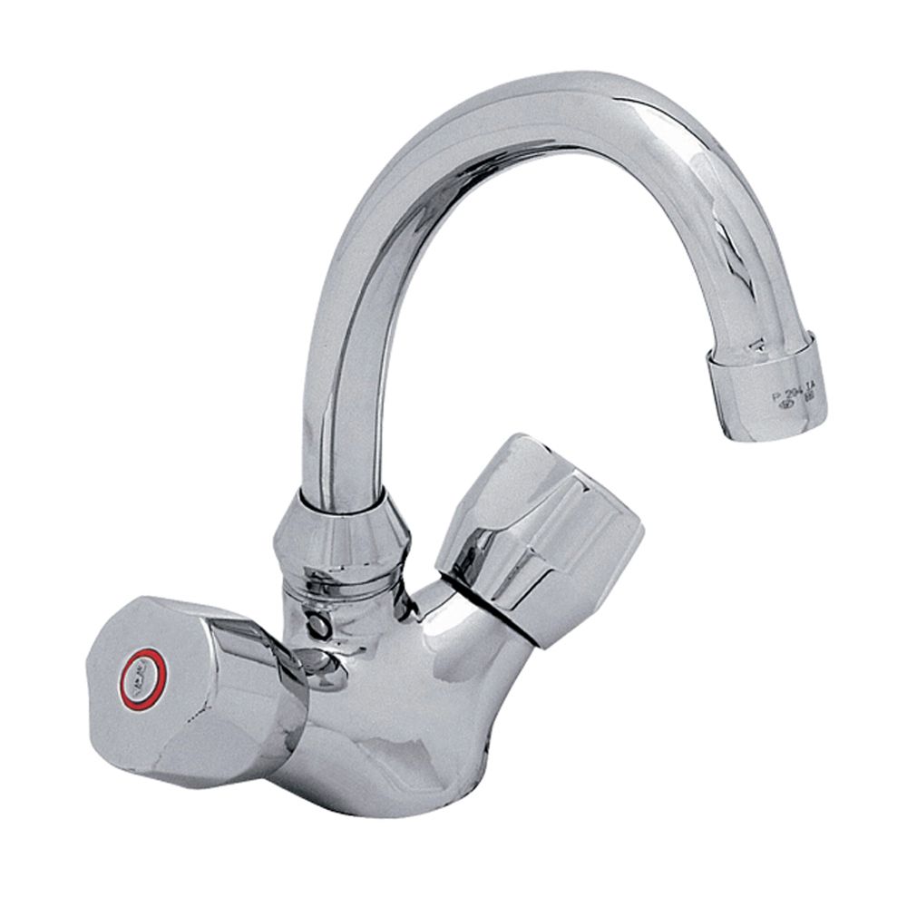 102108555st  Смеситель для раковины Pınar Swan Pipe - экономия воды Eca 