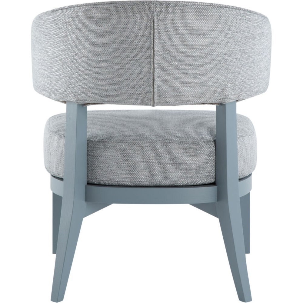 Кресло Lenie серое PORADA ДИЗАЙНЕРСКИЕ 053676 Серый  - Вид №3