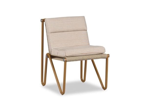 Стул из нержавеющей стали с мягким сиденьем Baxter DABLIOU ARCH-00073387