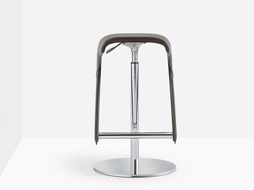 Pedrali Кожаный табурет Woody 497 - Вид №3