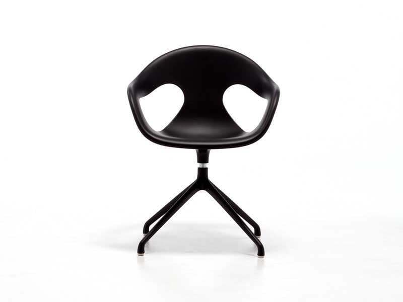 Полипропиленовое вращающееся кресло с подлокотниками arrmet Sunny ARCH-00062609