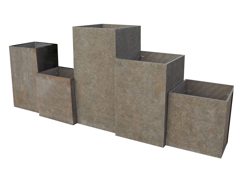 Индивидуальный плантатор из спеченного камня PIETRA SINTERIZZATA DOWNTOWN 3D ARCH-00070872