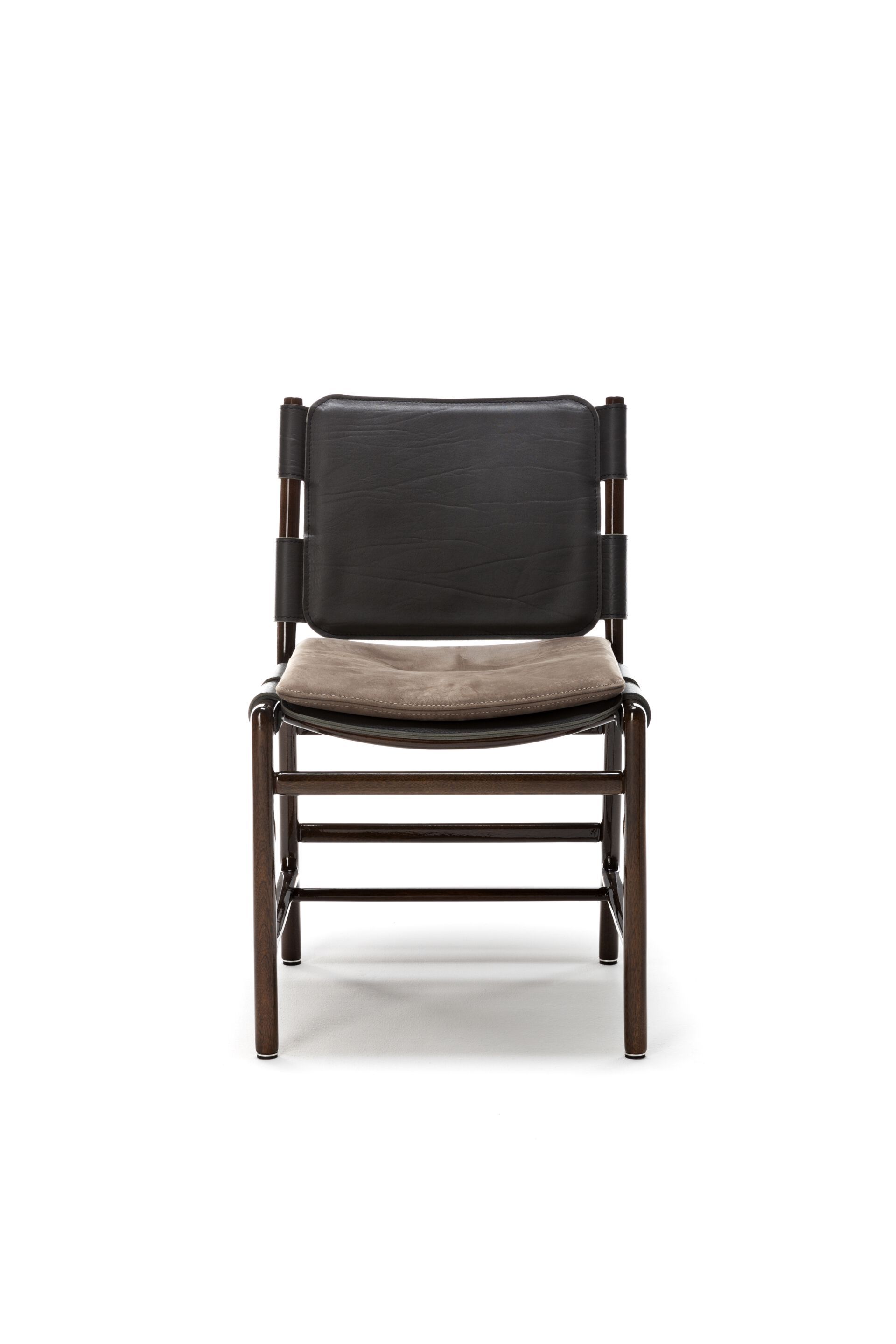 Стул из красного дерева и кожи Exteta Levante ARCH-00051397 - Вид №1