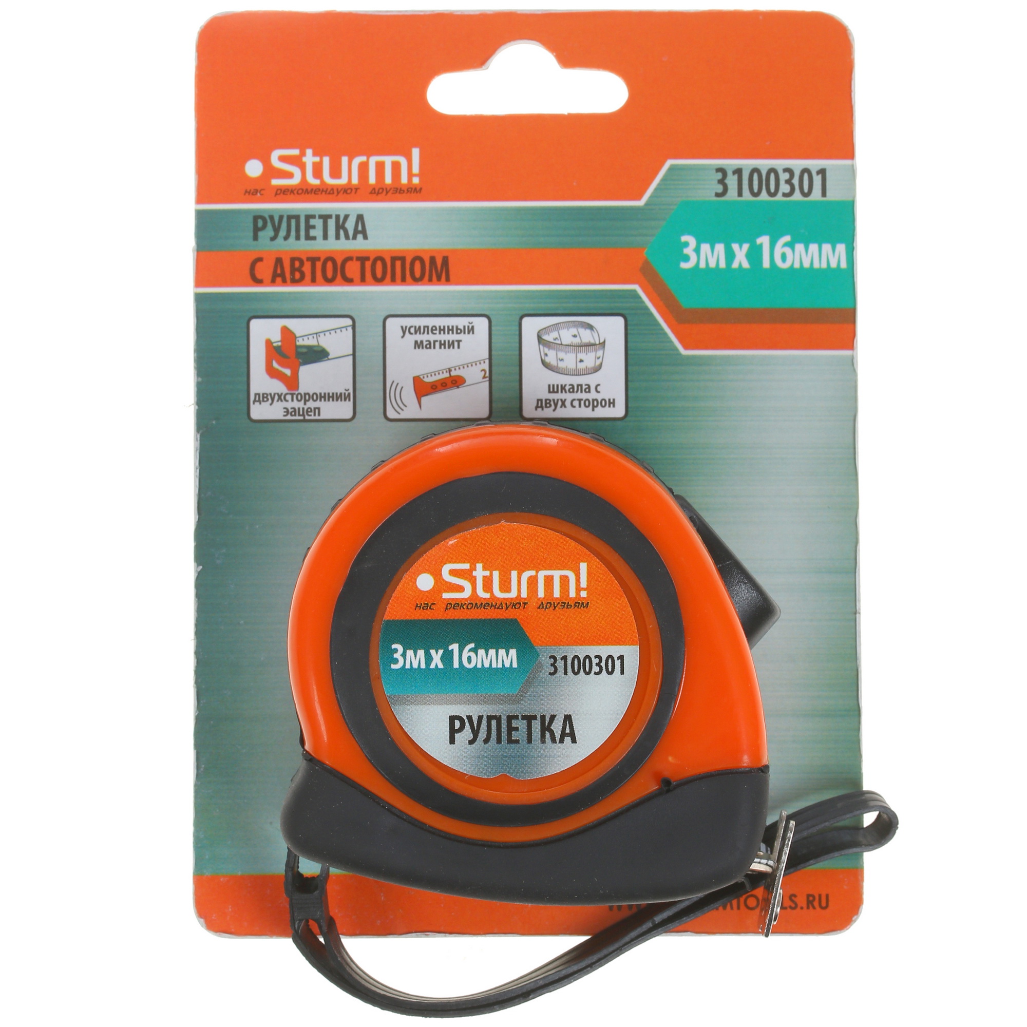Рулетка Sturm! 3100301 8108083 STDN-0024101 - Вид №3