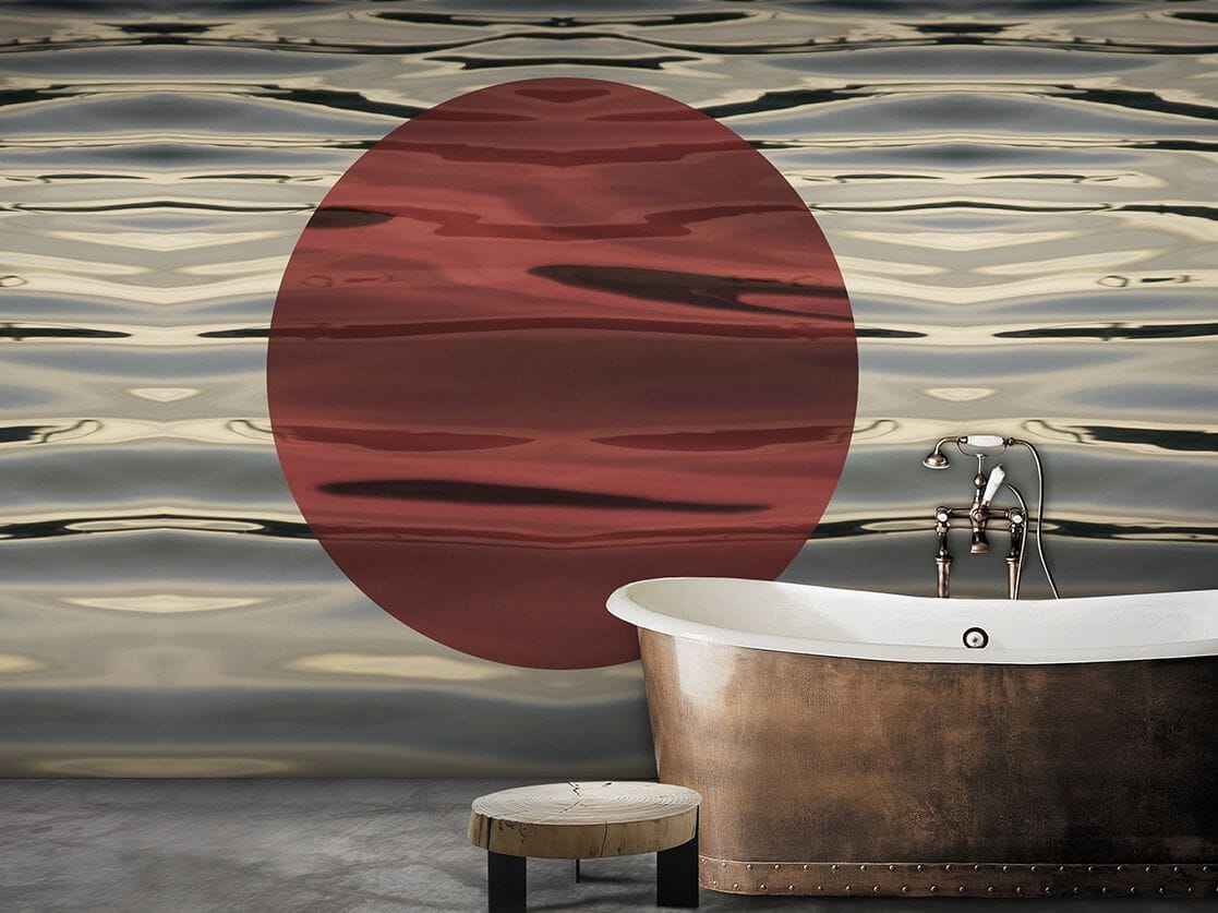 Геометрические обои N.O.W. Edizioni CANVAS / INFINITIVE DROPS ARCH-00048087