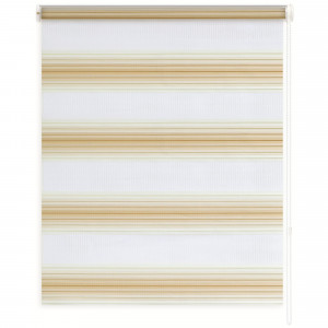 83502971 Штора рулонная день-ночь Miamoza Palermo 40x160 см бежевая