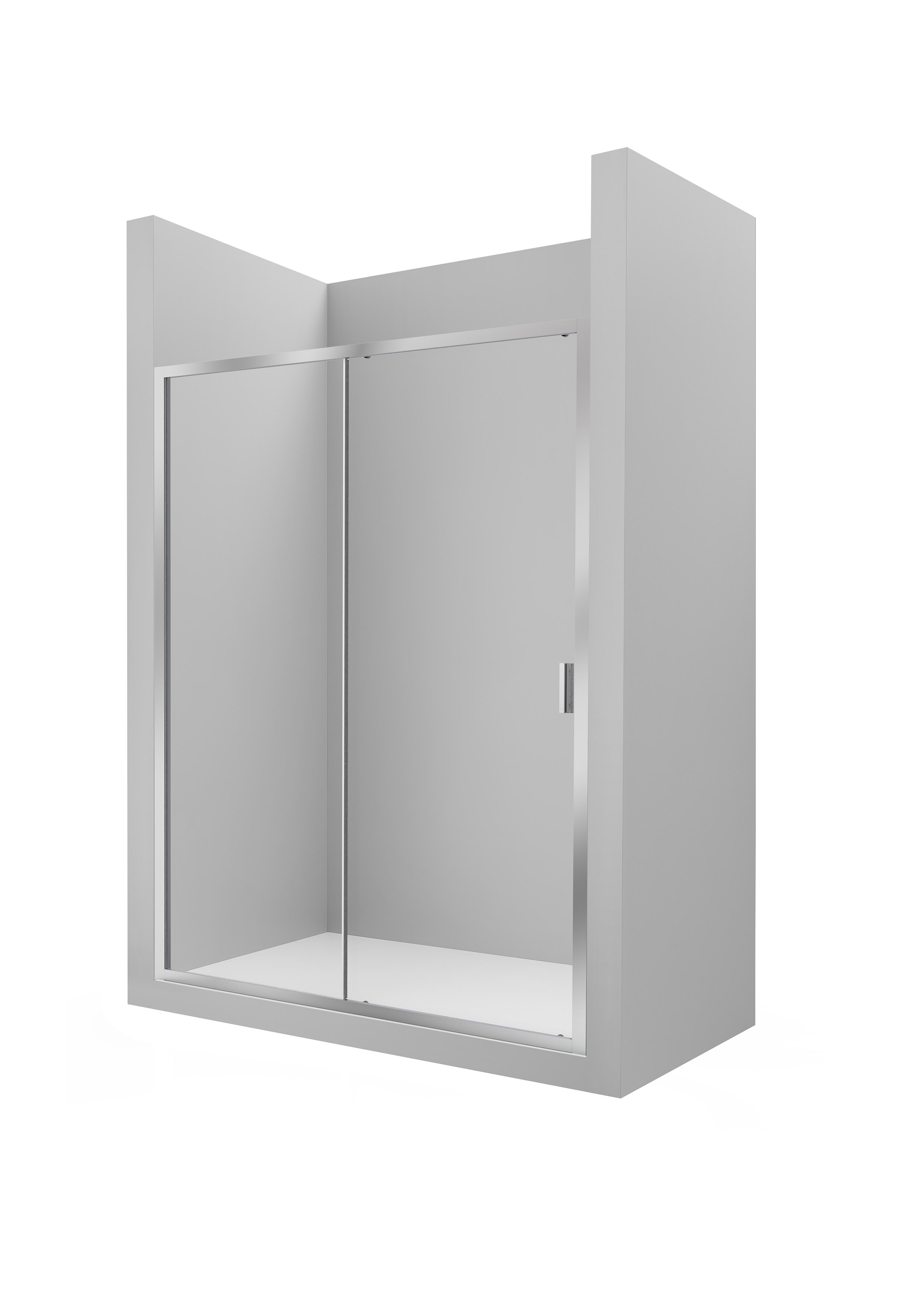 AM18616012 L2-E - Душевая панель с 1 раздвижной панелью + 1 фиксированная панель ROCA Victoria - Вид №1