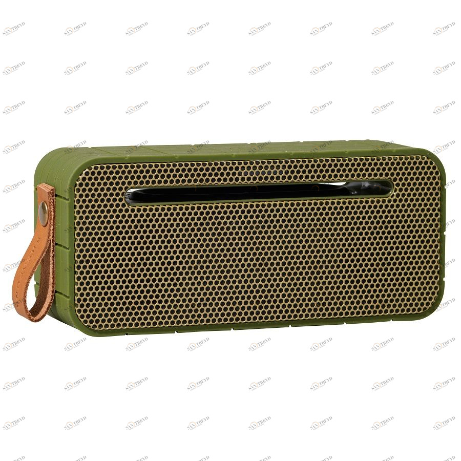 Колонка беспроводная с ремешком aMOVE хаки KREAFUNK KFNG68