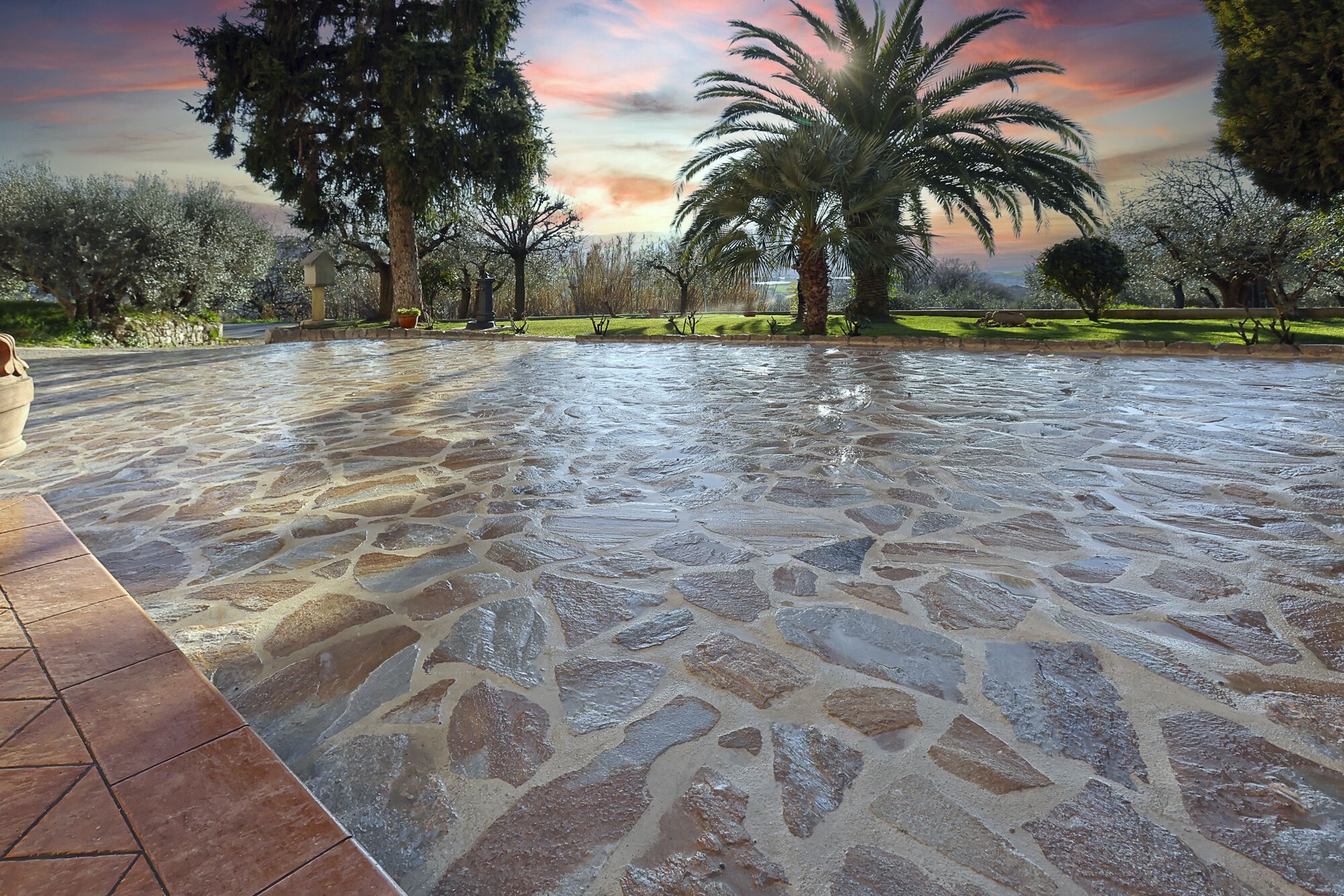 Пол из натурального камня B&B Rivestimenti Naturali брусчатка ARCH-00021907 - Вид №2