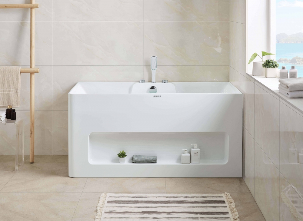 M627 black Ванна акриловая SSWW  - Вид №1