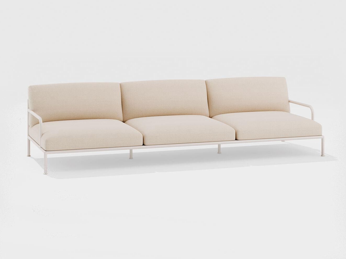 Тканевый садовый диван с подлокотниками FAST Roè ARCH-00069890