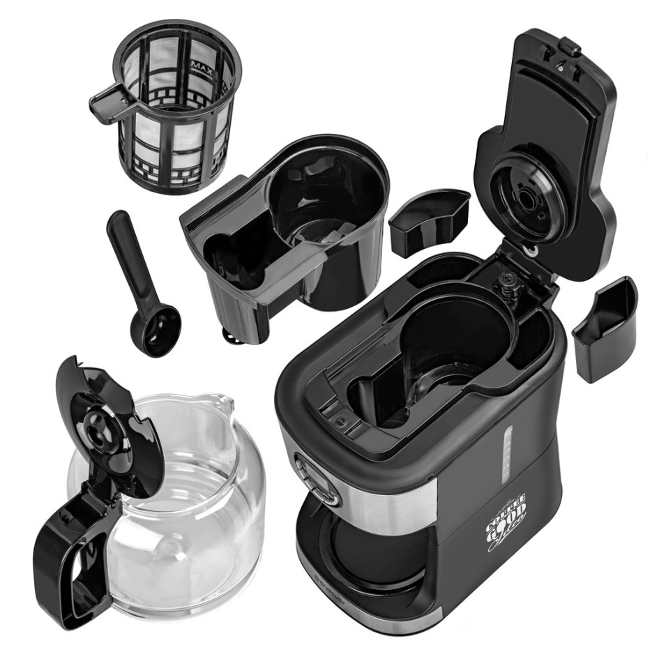 9066491 Кофеварка капельная Endever Costa-1048 черный KROMAX STDN-0148376 - Вид №3