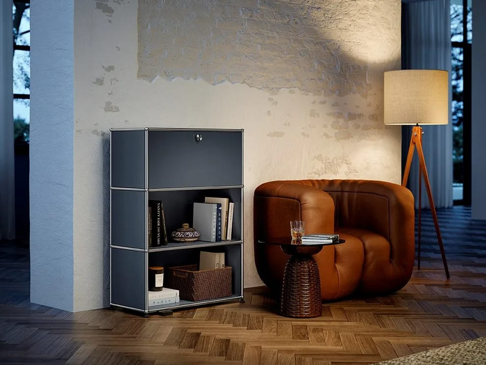 Мобильный стальной бар со встроенным освещением USM USM SELECTION ARCH-00089502 - Вид №1