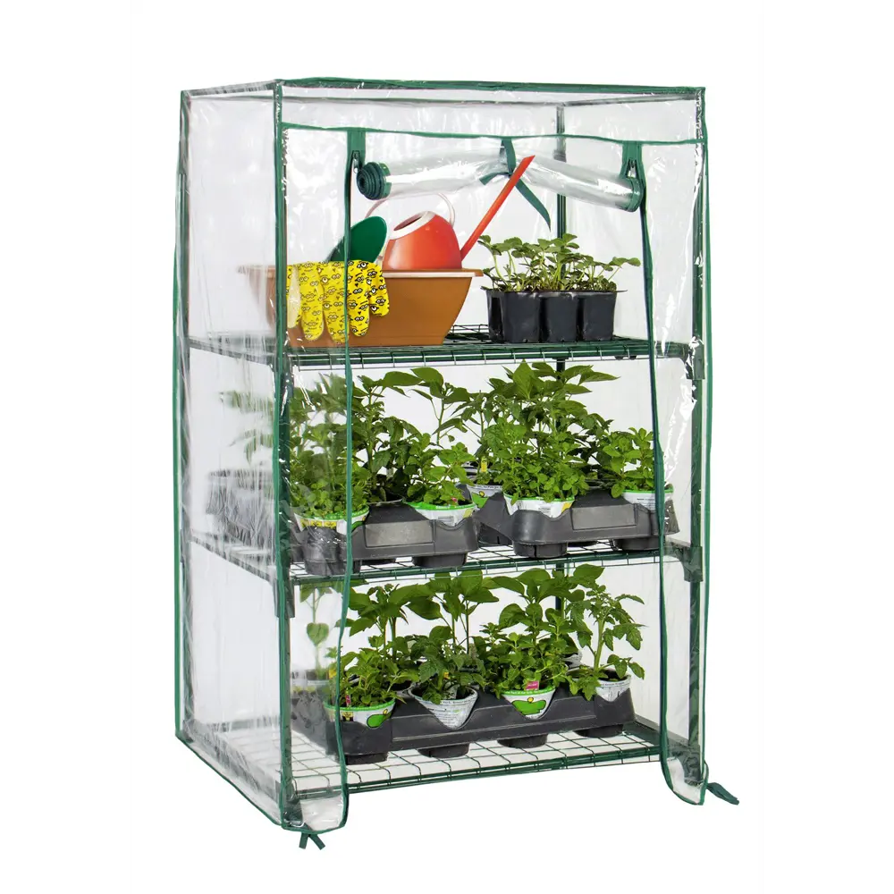 GARDEN SHOW Трёхуровневый парник для рассады на подоконник 82113368 STLM-0019400 - Вид №4