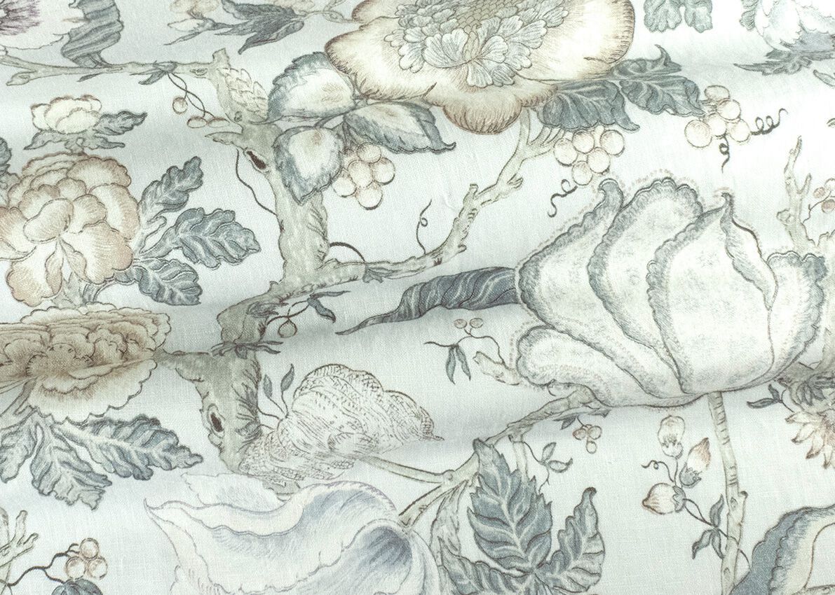 Обивочная ткань с цветочным рисунком Jannelli&Volpi СП GRANDE CORNICHE FABRICS ARCH-00022573 - Вид №5