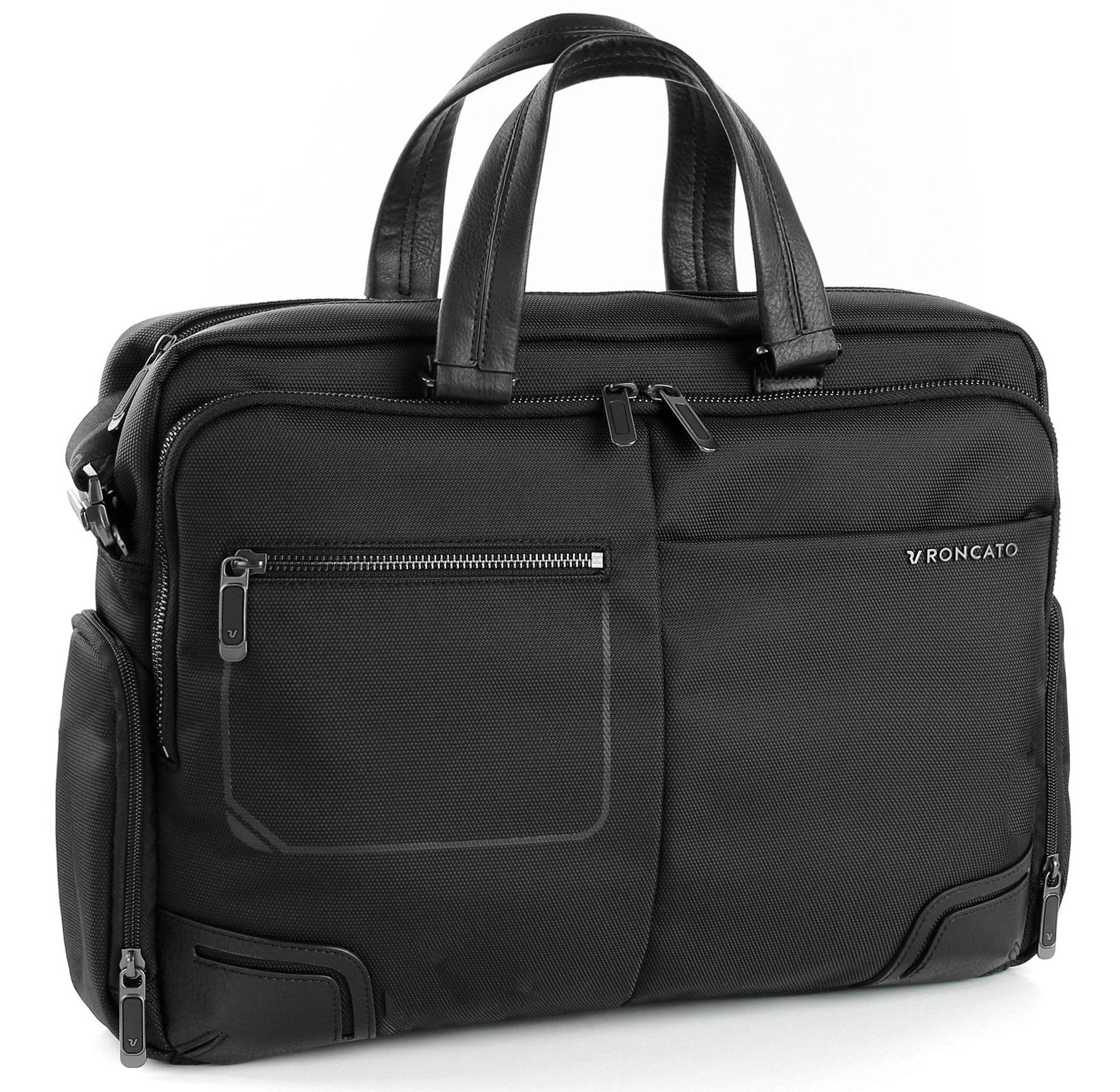 2151-01 Сумка для ноутбука 2151 14" Laptop Briefcase Roncato Wall Street