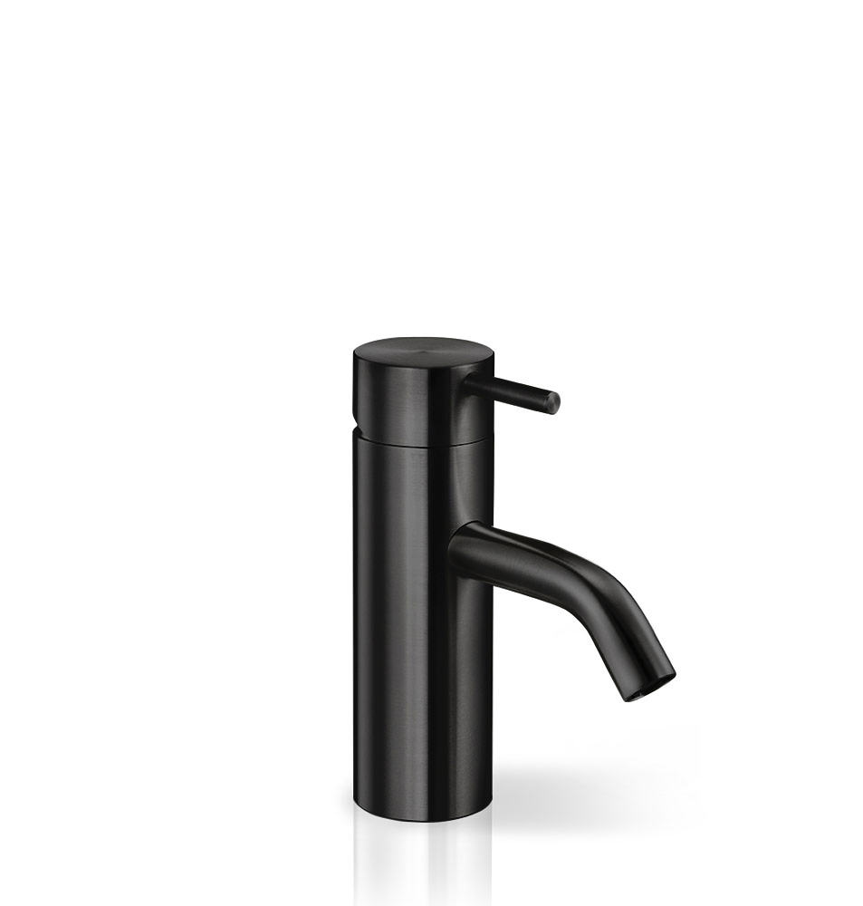 ONE001BKL Смеситель для раковины Linki ONE, Черная глянцевая сталь