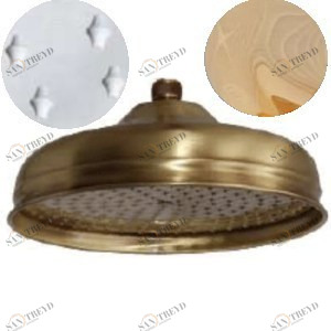 Верхний душ MIGLIORE ROMA D-300 ML.ROM-35.650.DO антикальциевая - золото 