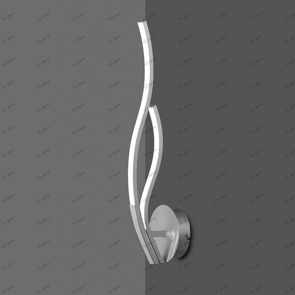 Бра настенное серебристое Mantra Corinto 6107 MANTRA CORINTO 00-3888924 Серебро 