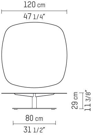 Piet Boon Квадратный мраморный журнальный столик sun-id-1495226 - Вид №1