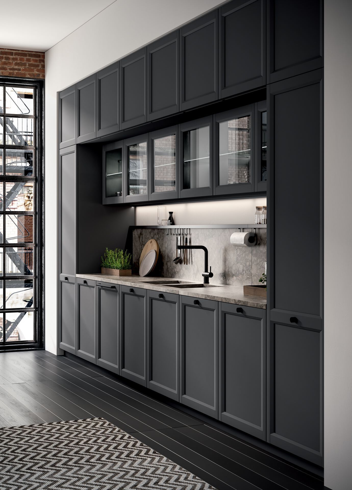 Встроенная кухня Febal Casa Origina ARCH-00031400 - Вид №10