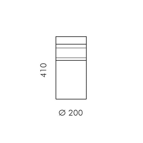 Литой алюминиевый светодиодный светильник SIMES Ikonic ARCH-00077112 - Вид №6