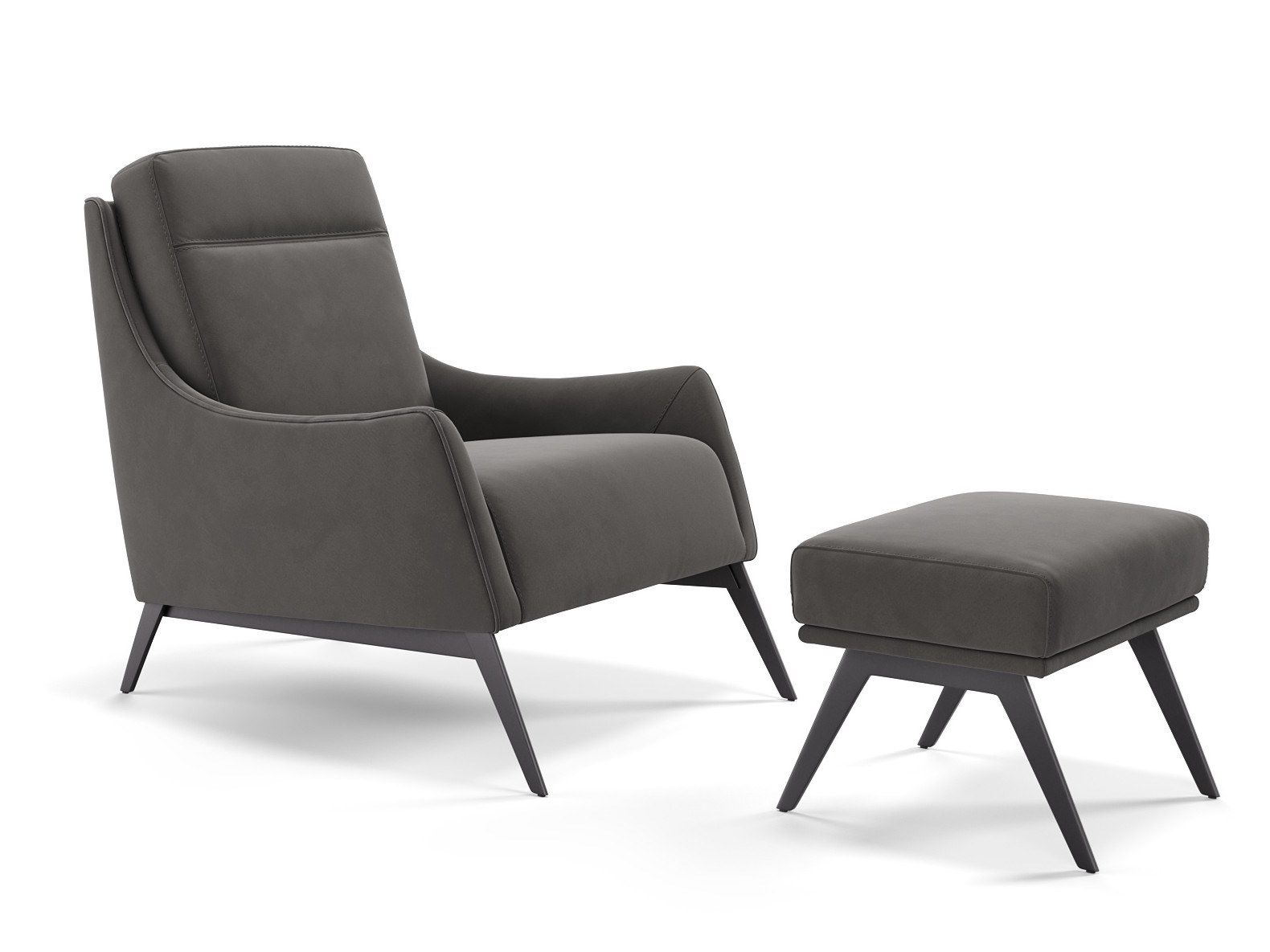 Тканевое кресло с подлокотниками Sofanella Piana ARCH-00121992 - Вид №3