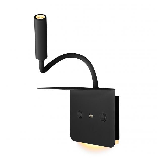 Бра настенное черное iLedex Support 7031C BK ILEDEX SUPPORT 00-3927511 Черный  - Вид №2