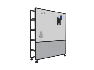 Офисная доска / книжный шкаф из стали с порошковым покрытием